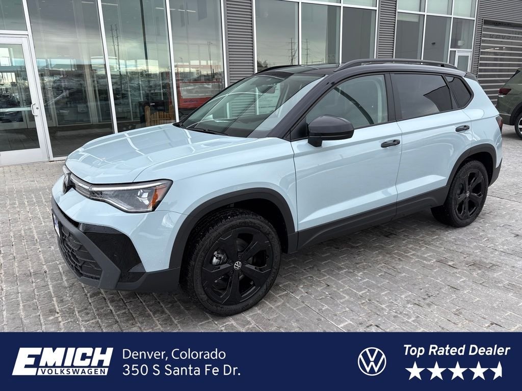 New 2026 Monument Gray w/Dp Blk Rf Volkswagen 1.5T SE Black image 1