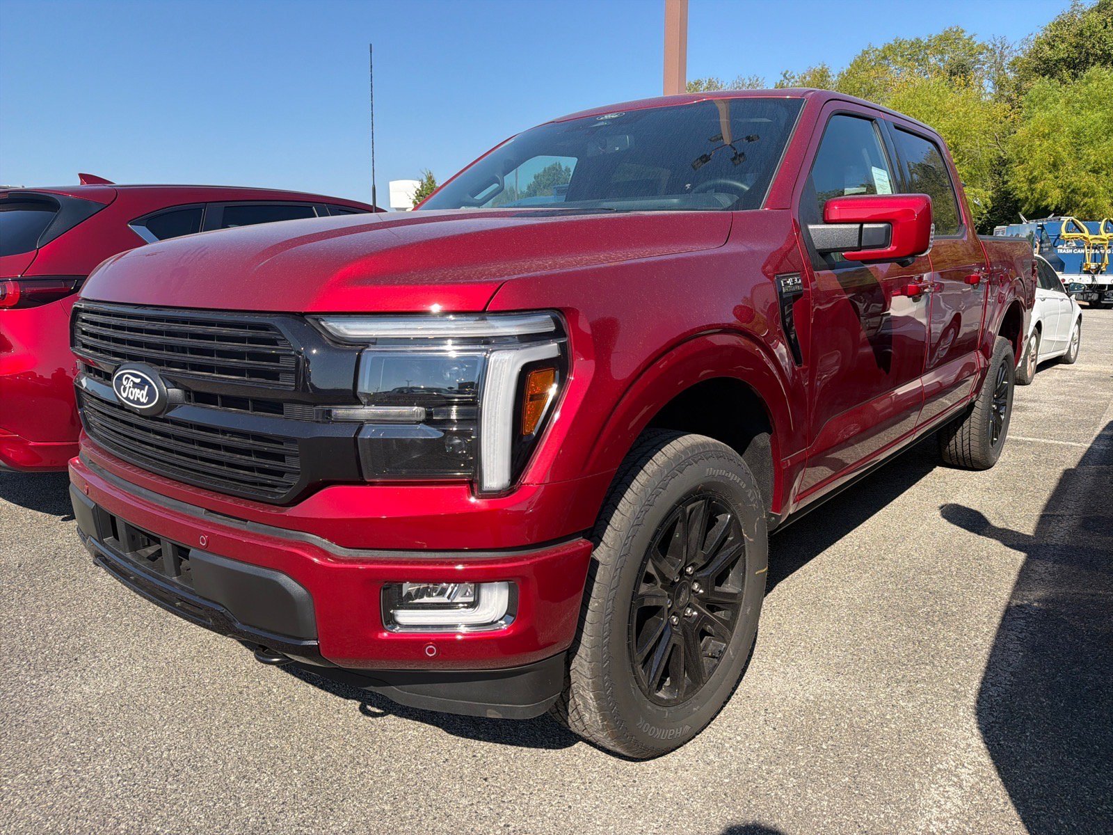 New 2026 Ruby Red Metallic Tinted Clearcoat Ford Platinum® image 1