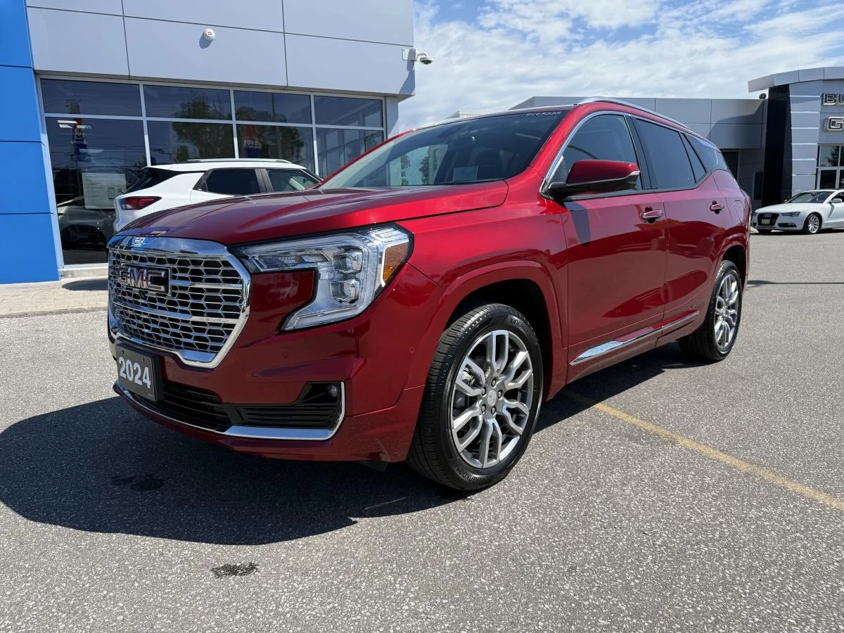 Certified Used 2024 Red GMC Awd Denali image 1