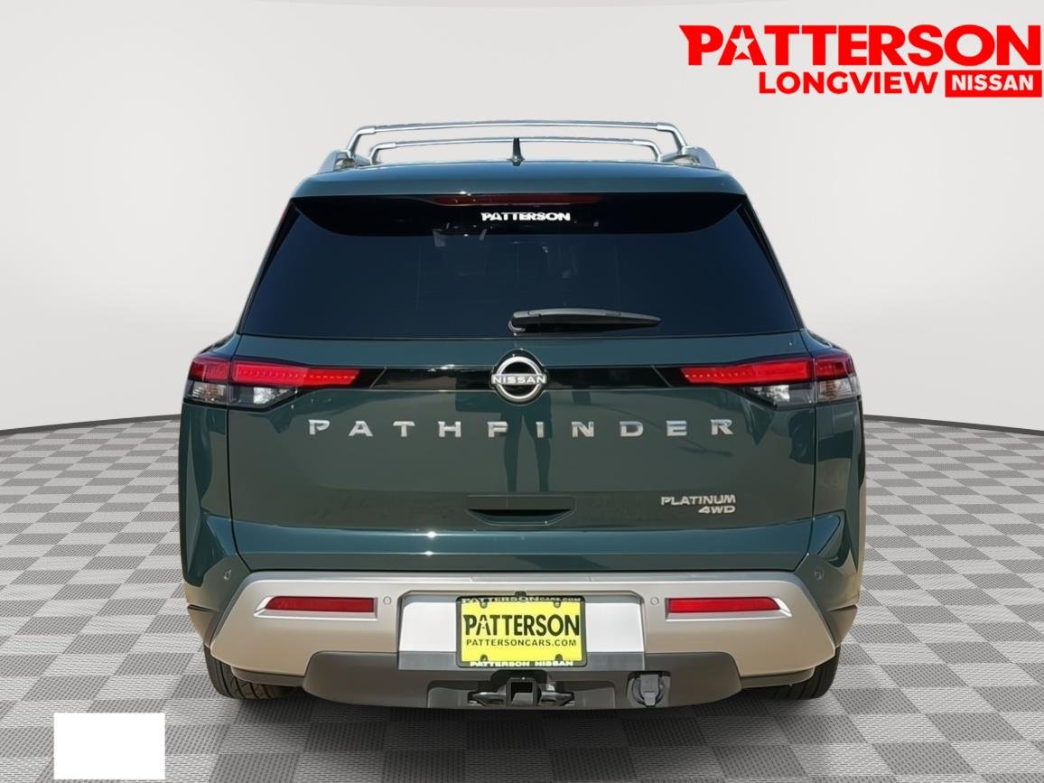 Used 2023 Obsidian Green Pearl Nissan Platinum image 3