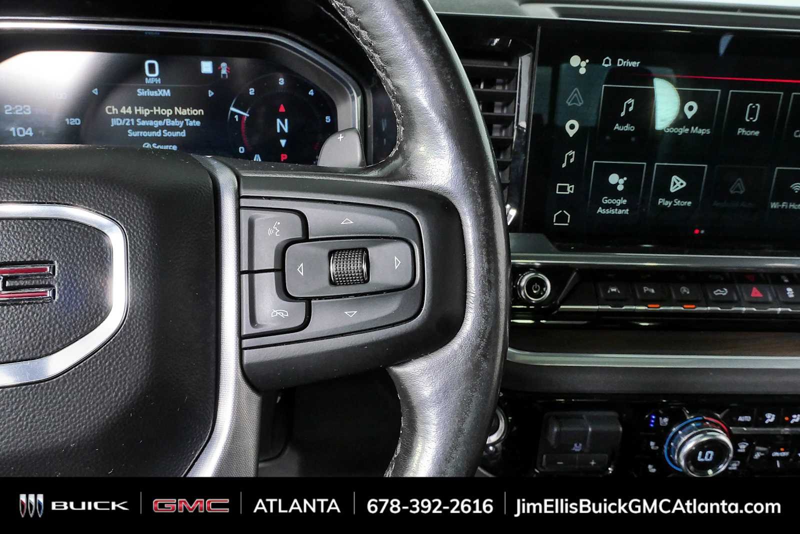 Used 2022 Titanium Rush Metallic GMC SLT image 11