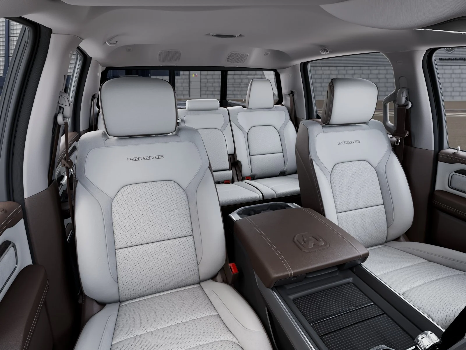 New 2027 Bright White Clear-Coat Exterior Paint RAM LARAMIE image 9