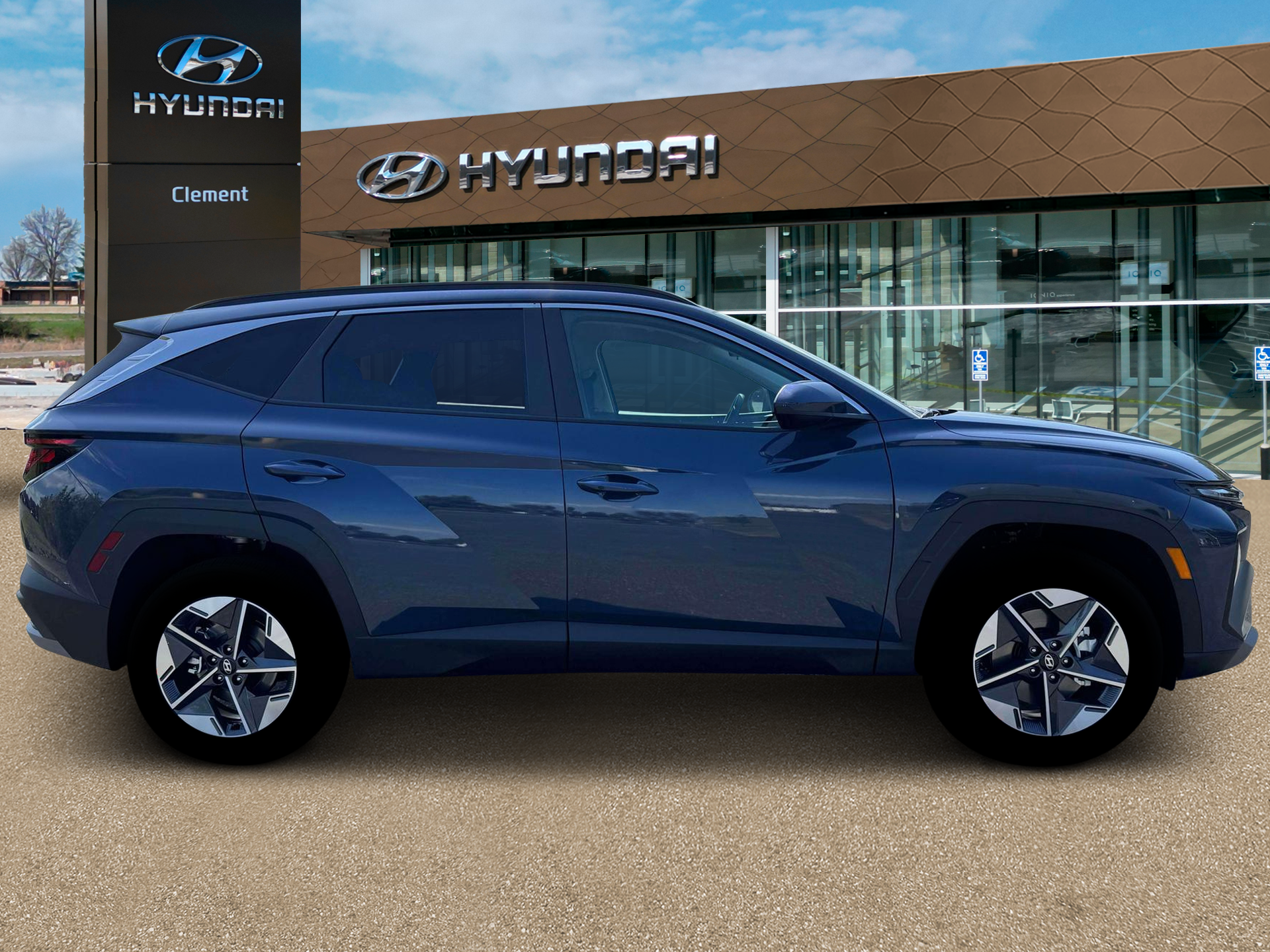 New 2026 Blue Hyundai SEL Plus AWD image 9