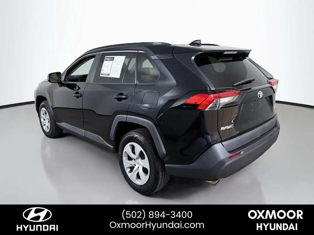 Used 2020 Midnight Black Metallic Toyota LE image 5