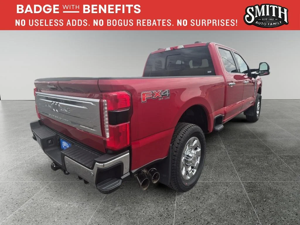 Certified Used 2024 Rapid Red Metallic Tinted Clearcoat Ford King Ranch image 4