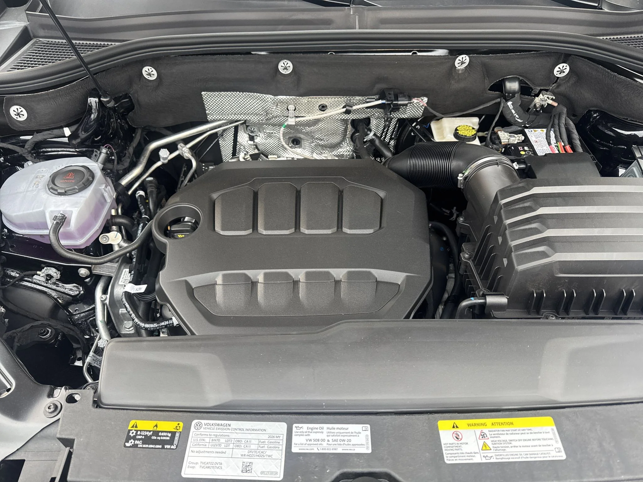 New 2026 Deep Black Pearl Volkswagen 2.0T SEL image 34