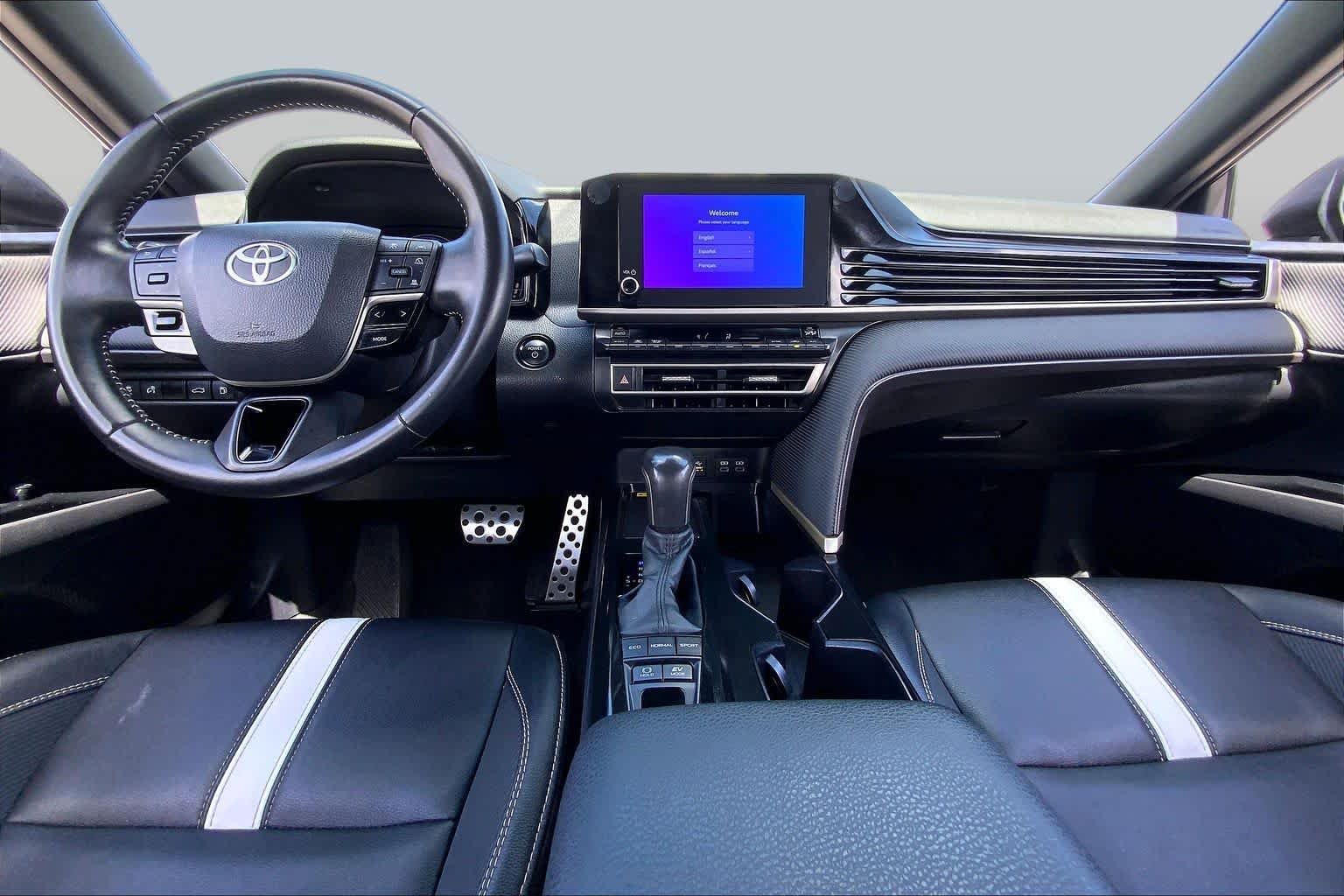 Used 2025 Midnight Black Metallic Toyota SE image 15