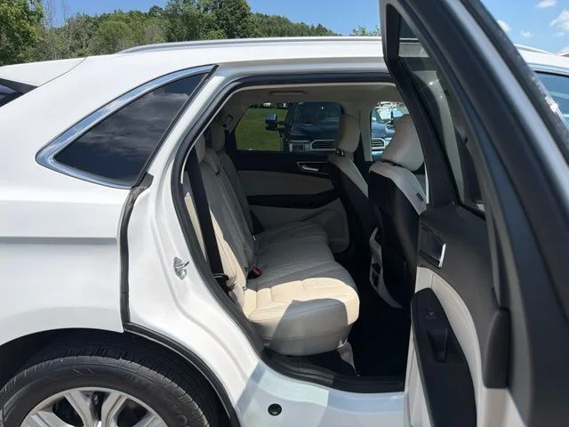 Used 2023 White Metallic Ford Titanium image 80