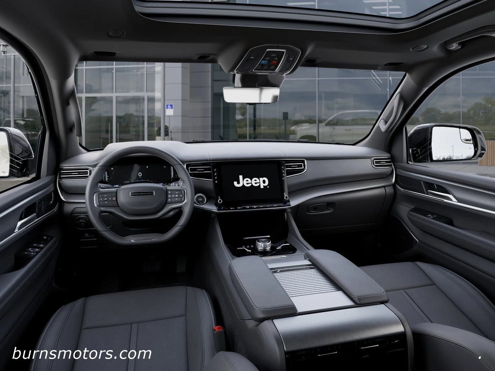 New 2026 Fathom Blue Pearl-Coat Exterior Paint (Late Availability) Jeep Limited Reserve Black image 14