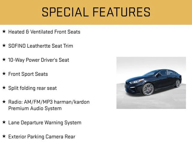 Used 2021 Black Kia GT image 20