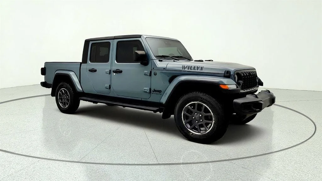 Used 2024 Anvil Clear Coat Jeep Willys 4x4 w/ Tru-Lok Axle, Willys Suspension & Hard Top image 3