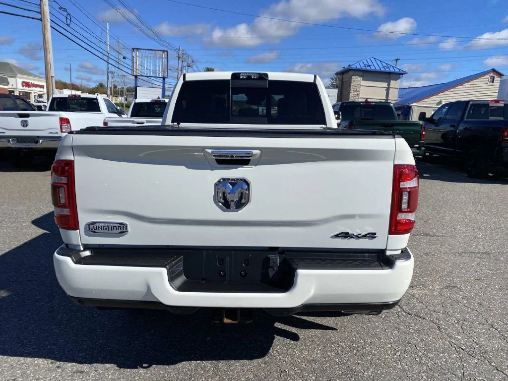 Used 2021 White Ram Limited Longhorn image 4