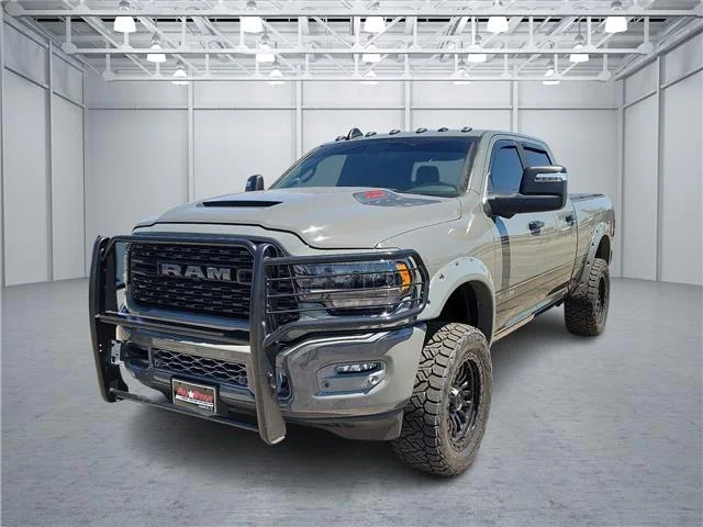 Used 2024 Ceramic Gray Clearcoat RAM Power  4x4 Crew Cab 6.3 ft. box 149 in. WB image 1