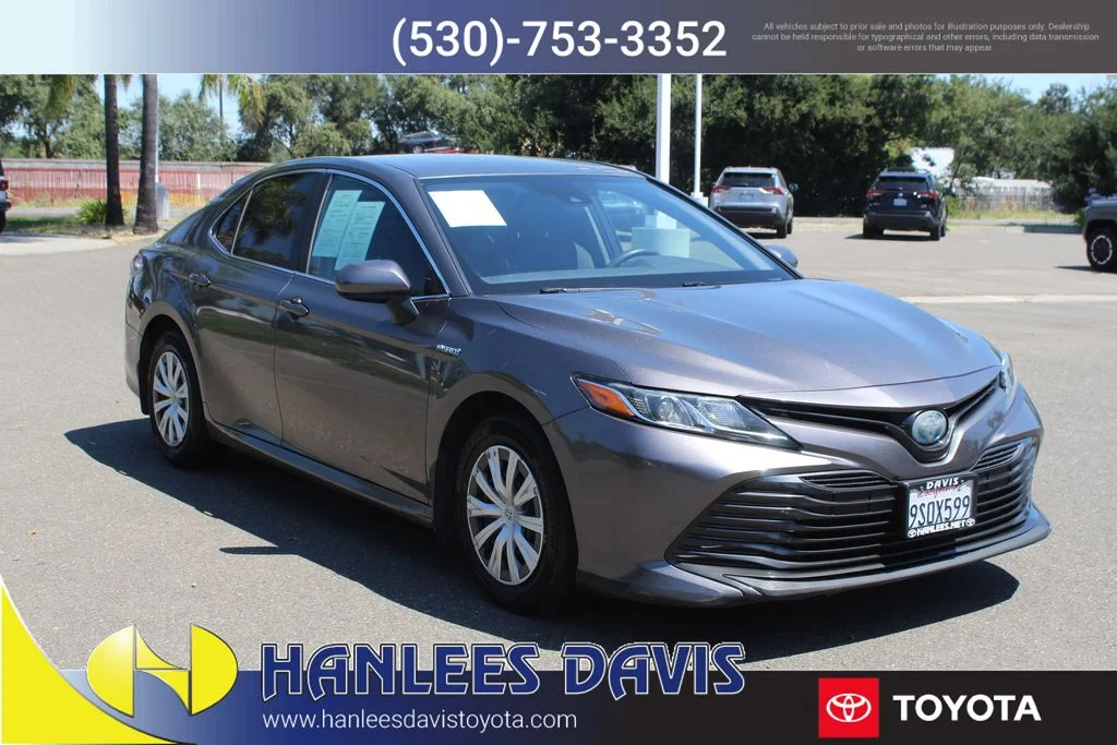 Used 2019 Gray Toyota LE image 5