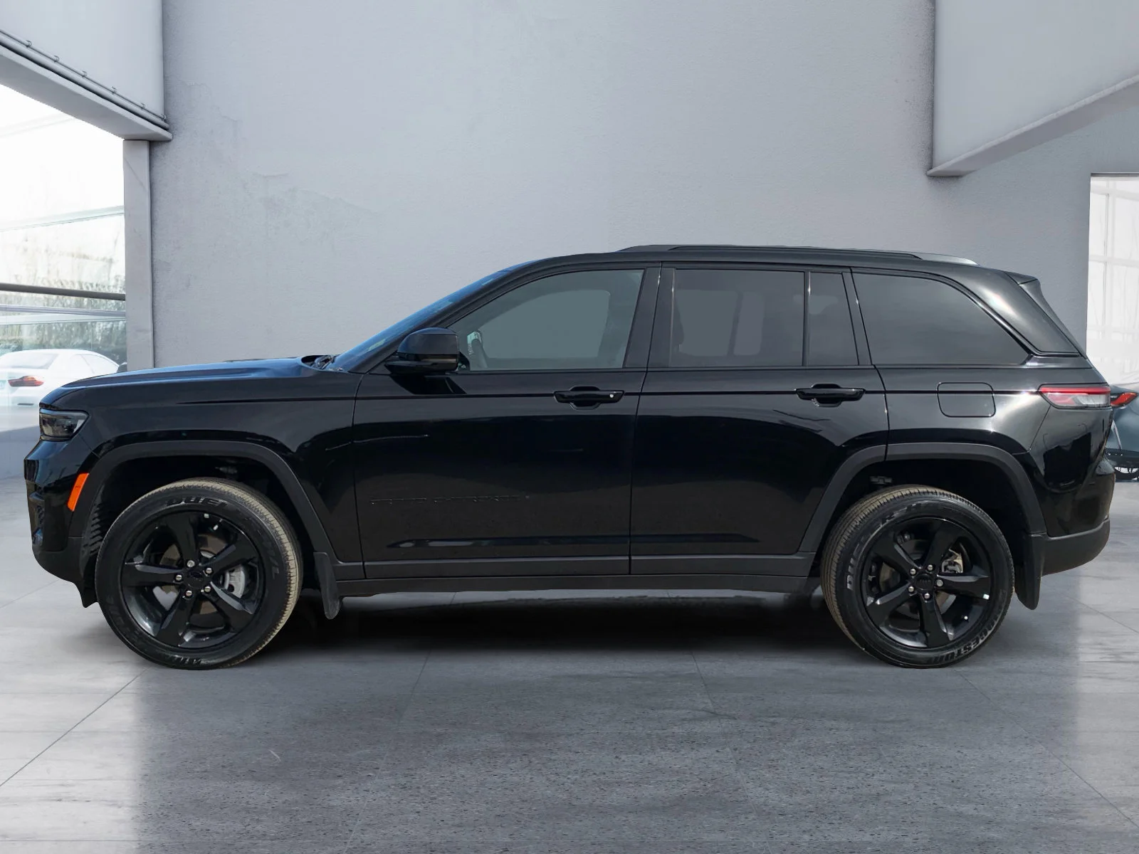 Certified Used 2025 Black Jeep Altitude image 2