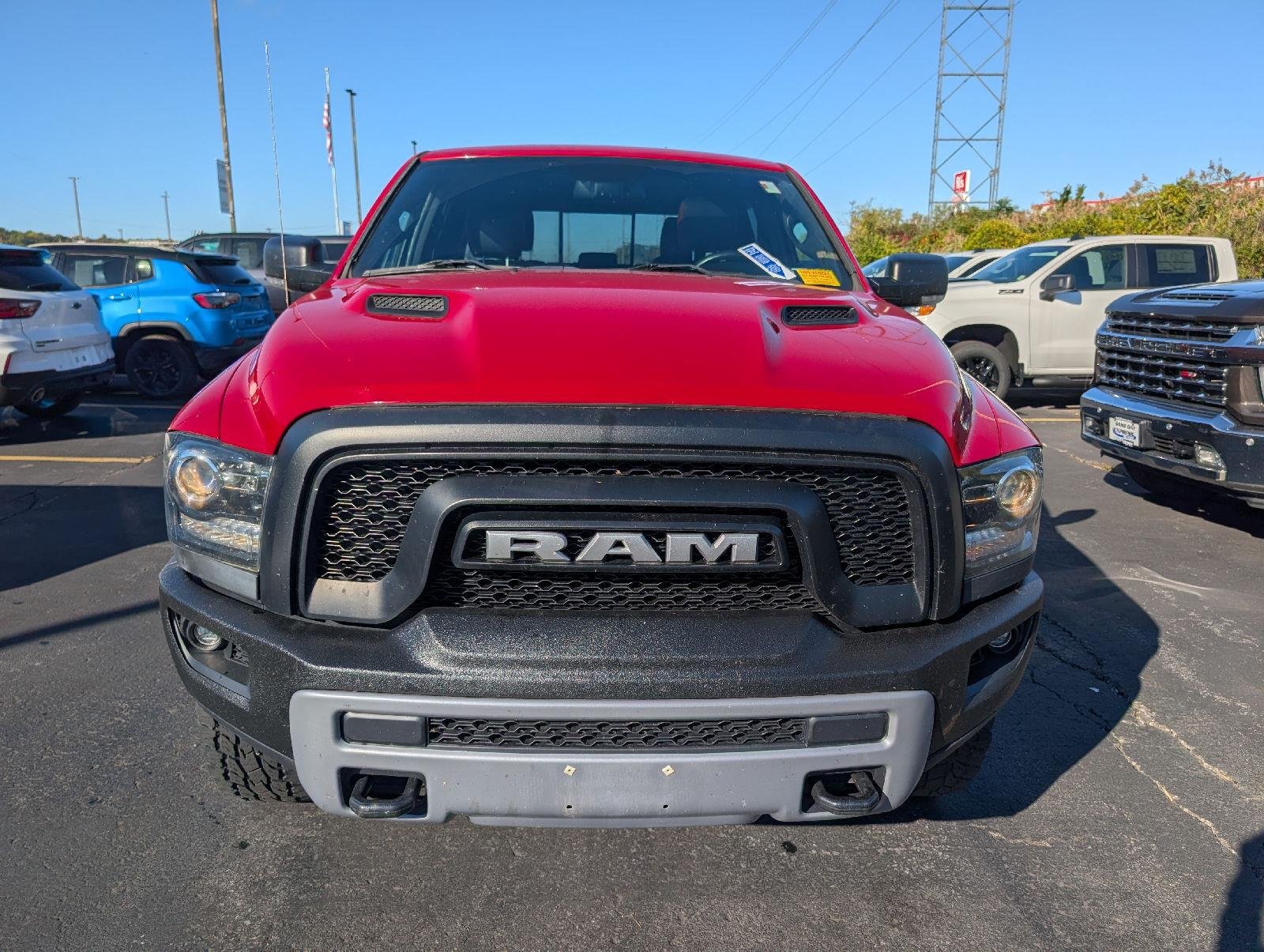 Used 2017 Flame Red Clearcoat Ram Rebel image 2