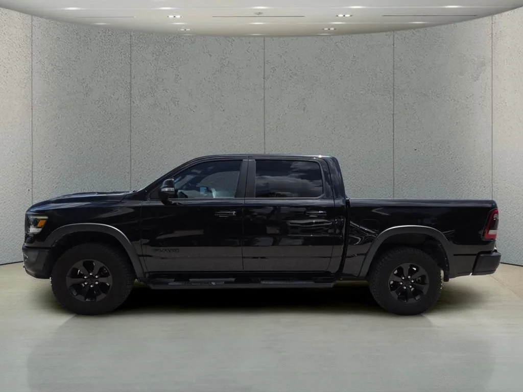 Used 2021 Diamond Black Crystal Pearlcoat Ram Rebel image 9