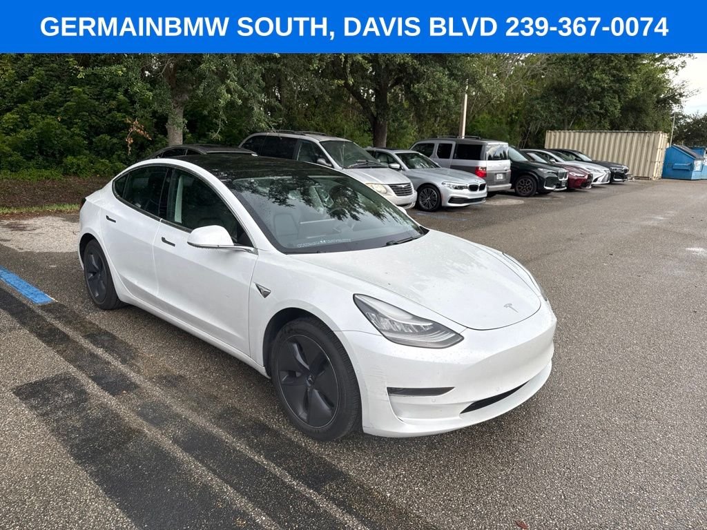 Used 2020 Pearl White Multi-Coat Tesla Standard image 7