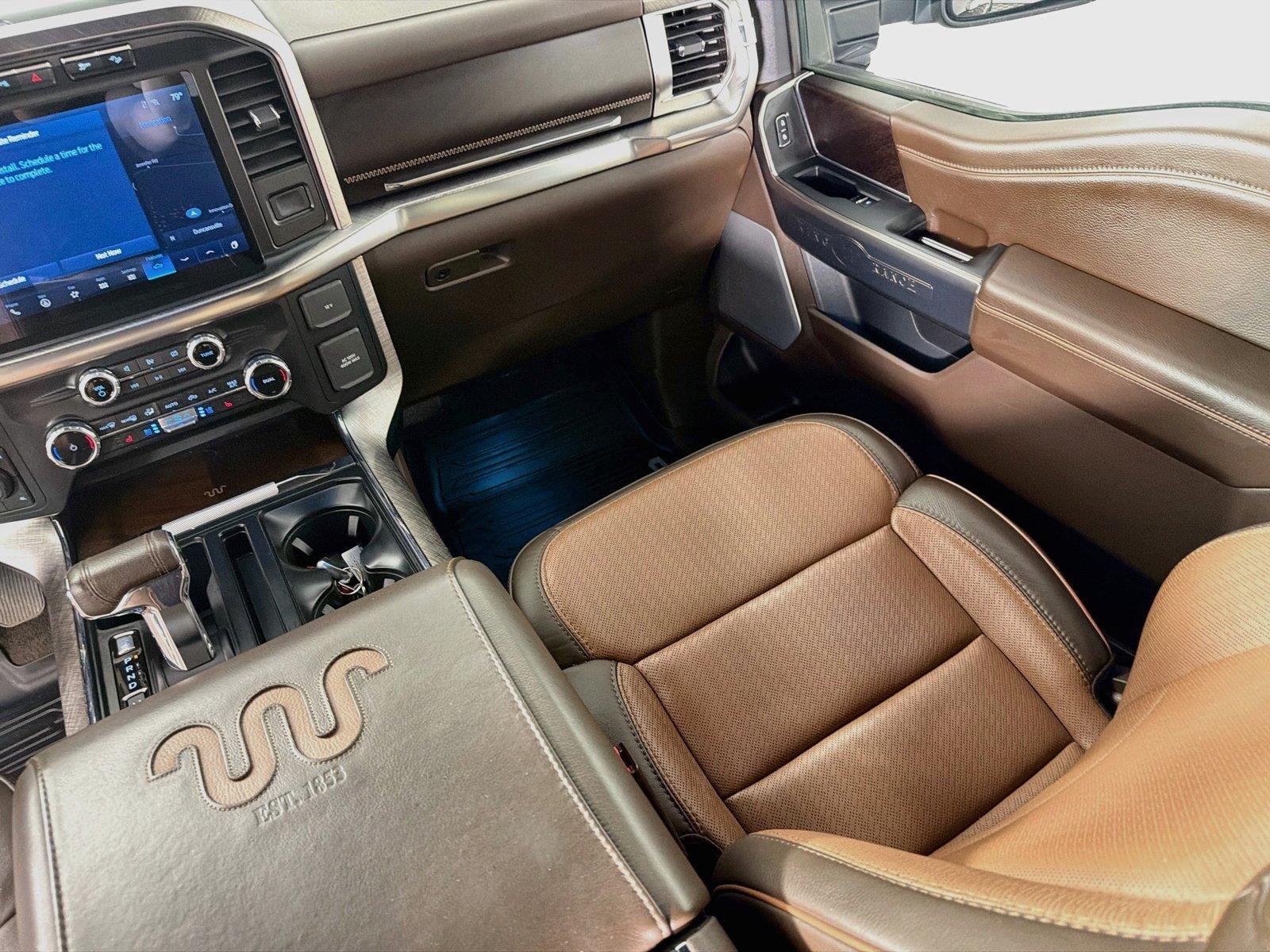 Used 2023 Antimatter Blue/Stone Gray Ford King Ranch image 27