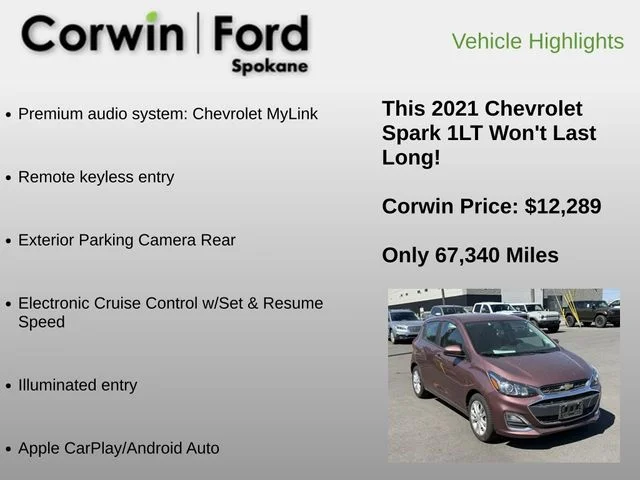 Used 2021 Red Chevrolet 1LT image 6