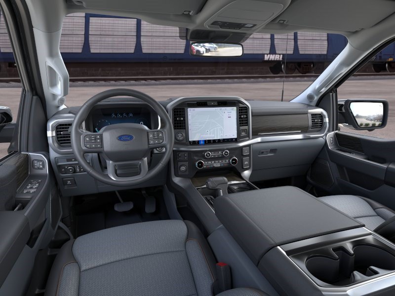 New 2026 Carbonized Gray Metallic Ford LARIAT image 9