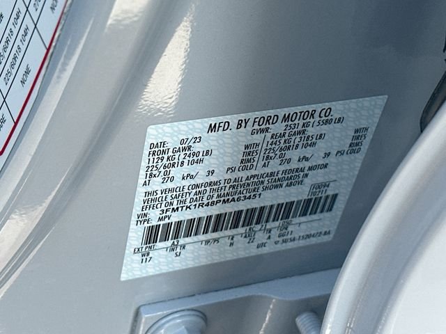 Certified Used 2023 Space White Metallic Ford Select image 31