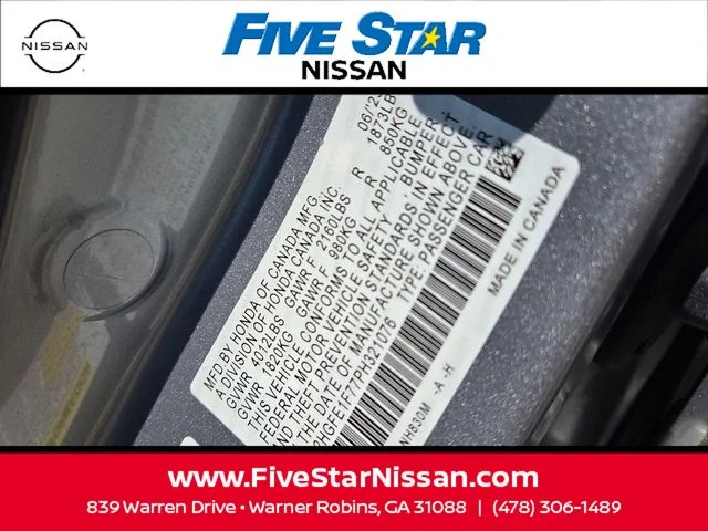 Used 2023 Black Honda EX image 17