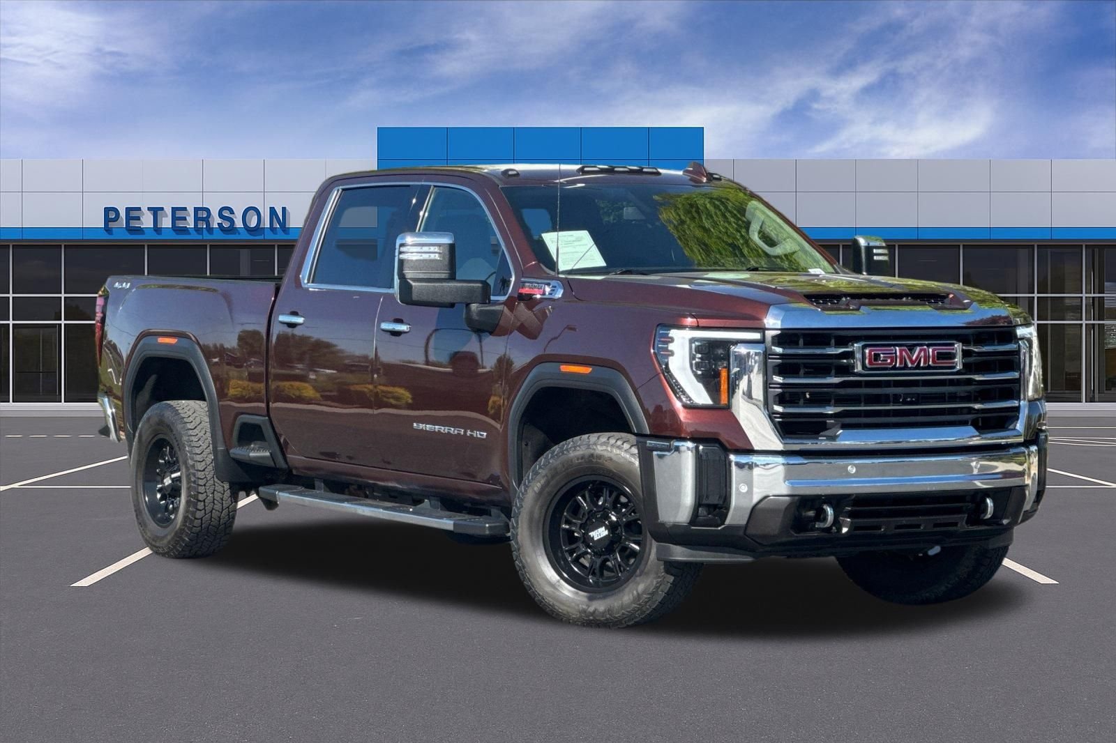 Used 2024 Red GMC SLT image 2
