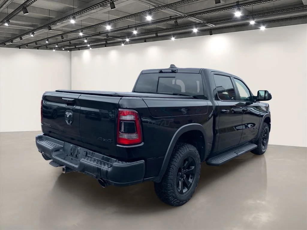 Used 2023 Diamond Black Crystal Pearlcoat Ram Rebel image 7