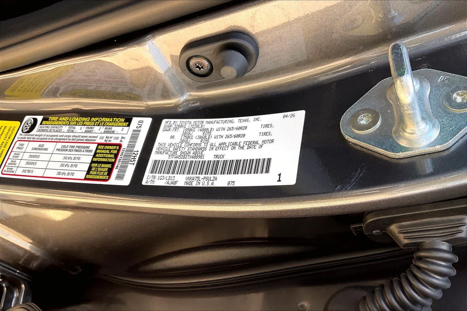 2026 Toyota Tundra Limited - Photo 21