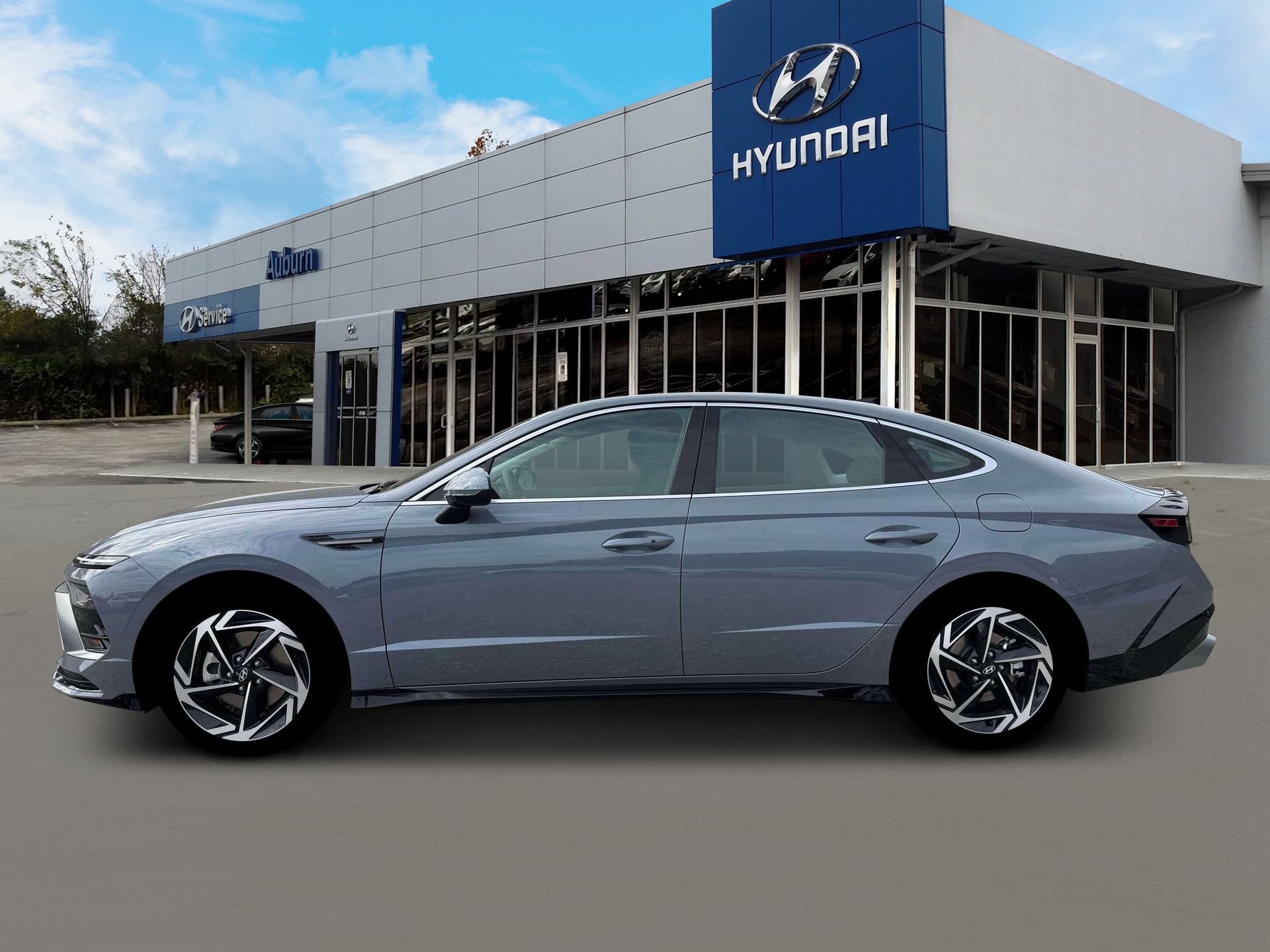 New 2026 Blue Hyundai SEL Sport image 3
