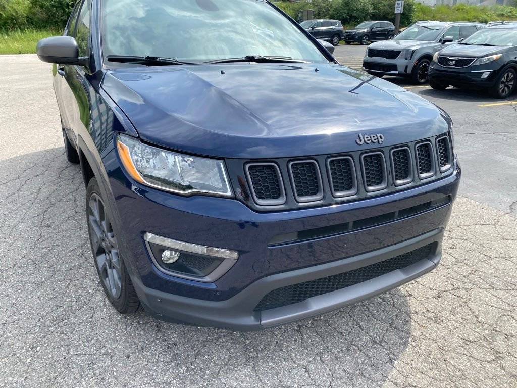 Used 2021 Jazz Blue Pearlcoat Jeep 80th Special Edition image 2