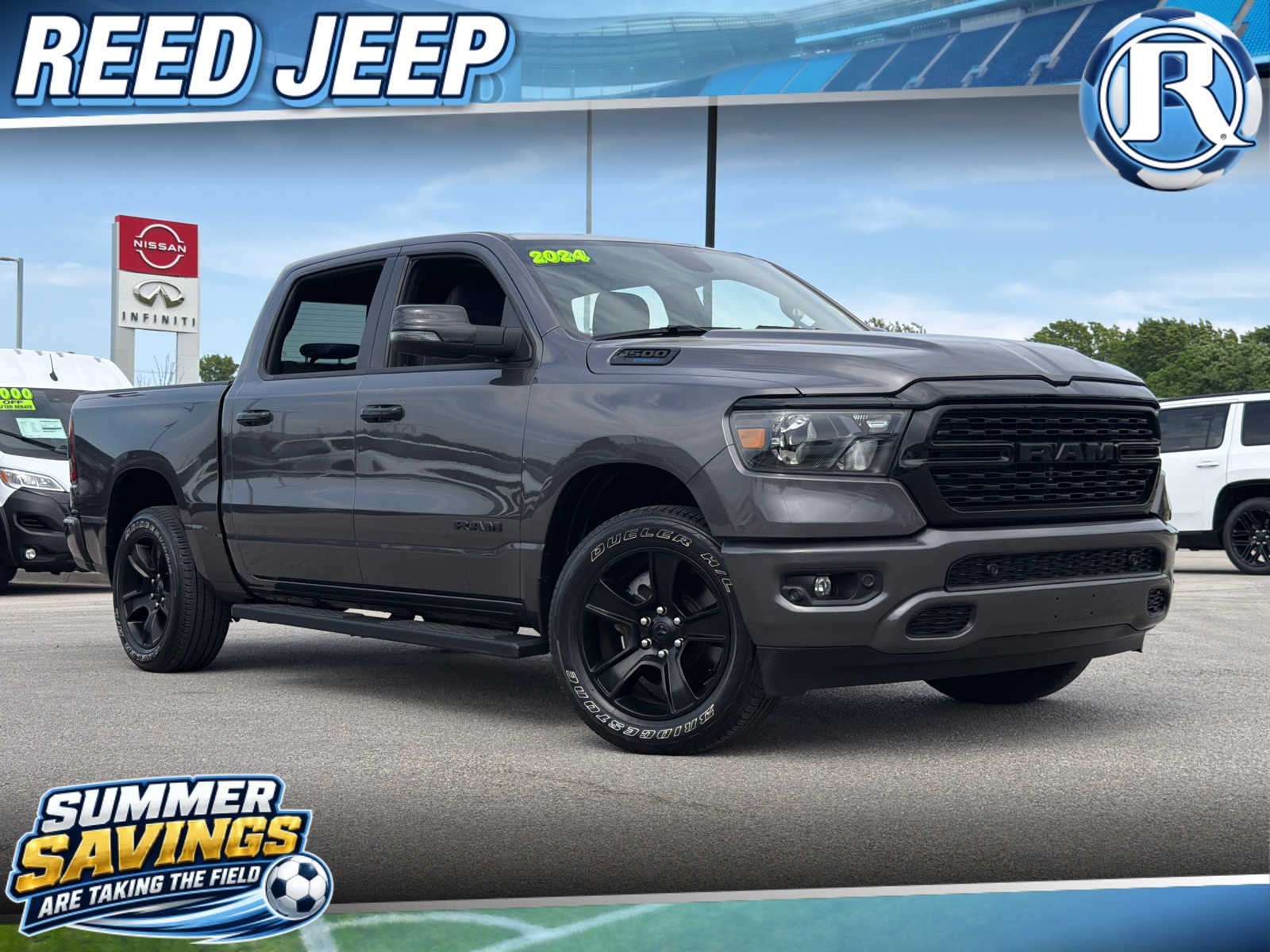 2024 RAM 1500 Big Horn/Lone Star 4x4 Crew Cab 5'7's photo