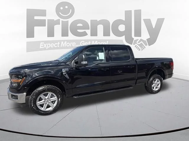 New 2026 Agate Black Metallic Ford XLT image 2