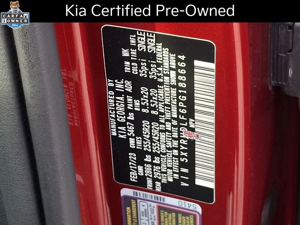 Certified Used 2023 Red Kia X-Line EX image 28