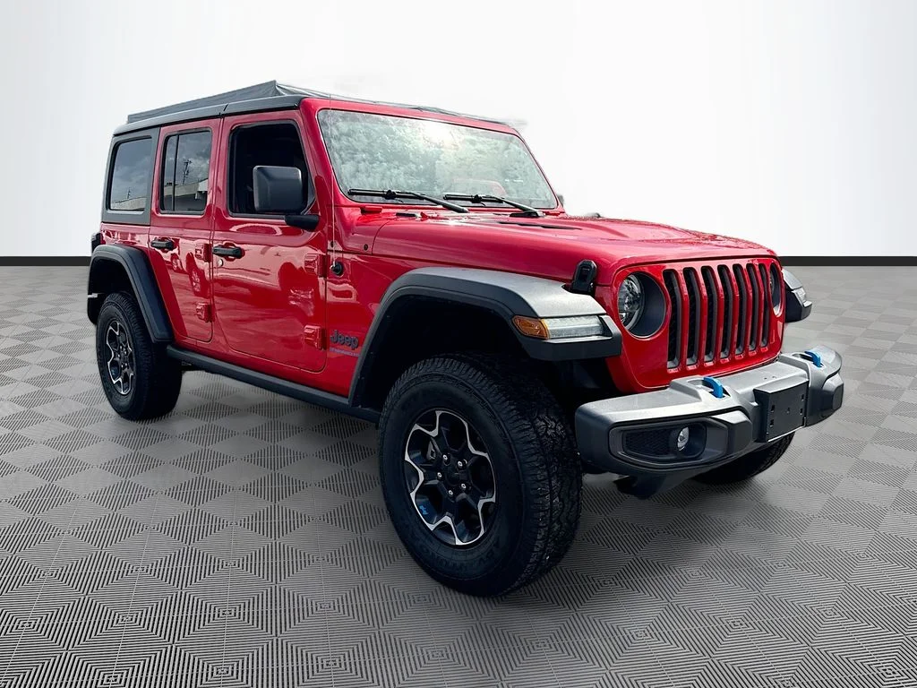 Used 2023 Red Jeep Rubicon 4xe image 4