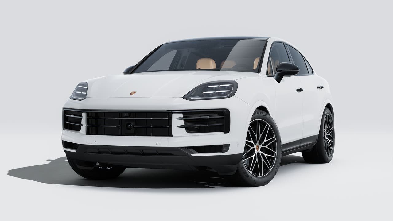 New 2026 White Porsche Coupe image 1