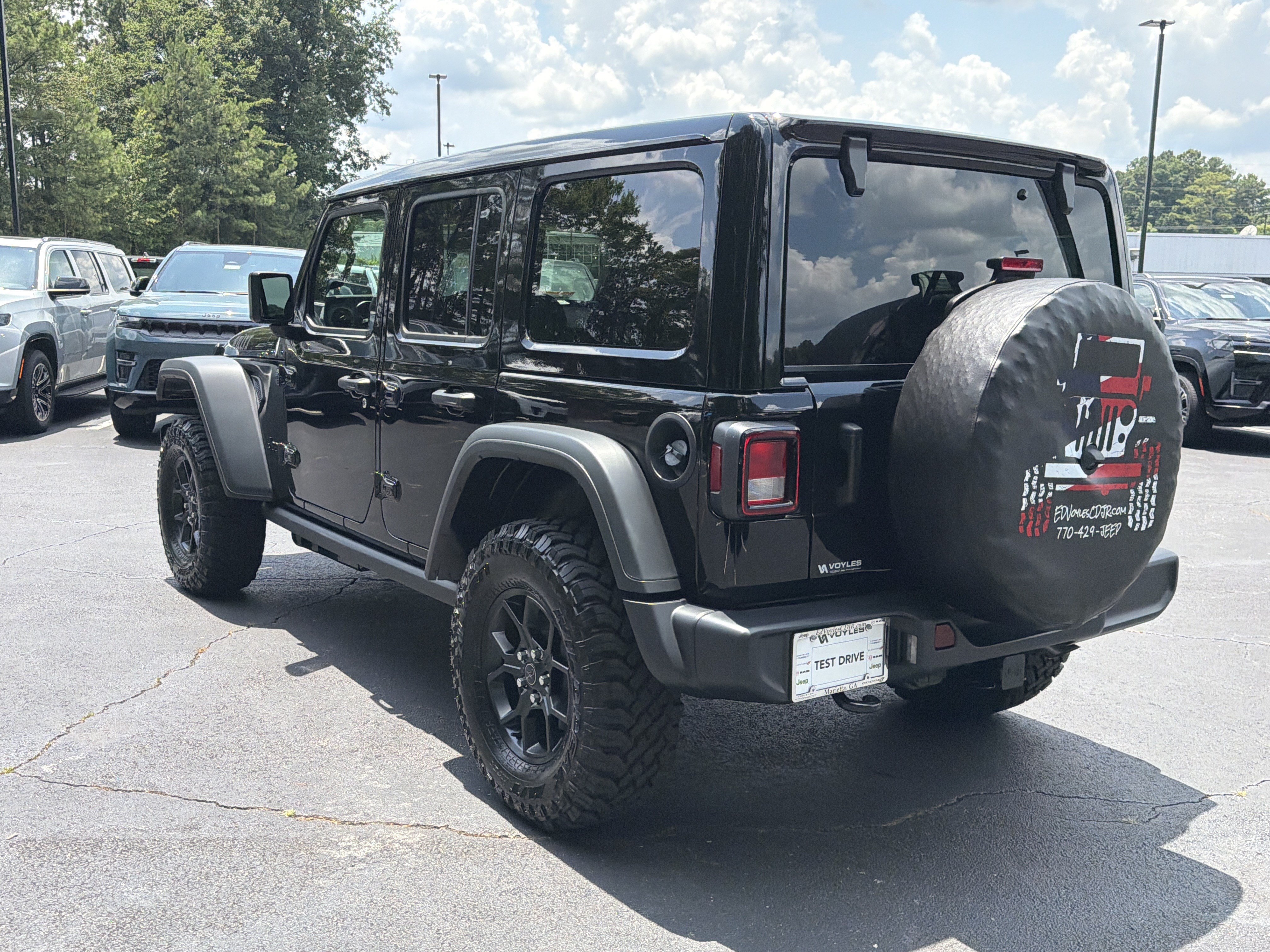 New 2026 Black Clear-Coat Exterior Paint Jeep Willys image 6