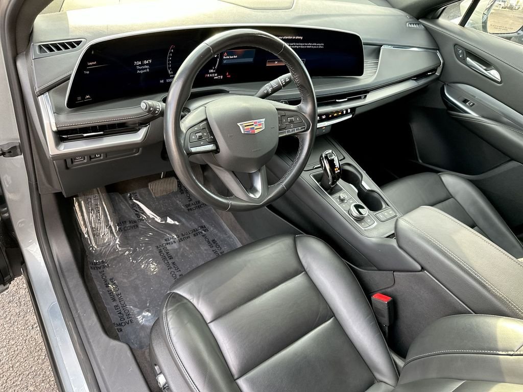 Used 2024 Silver Cadillac Premium Luxury image 3