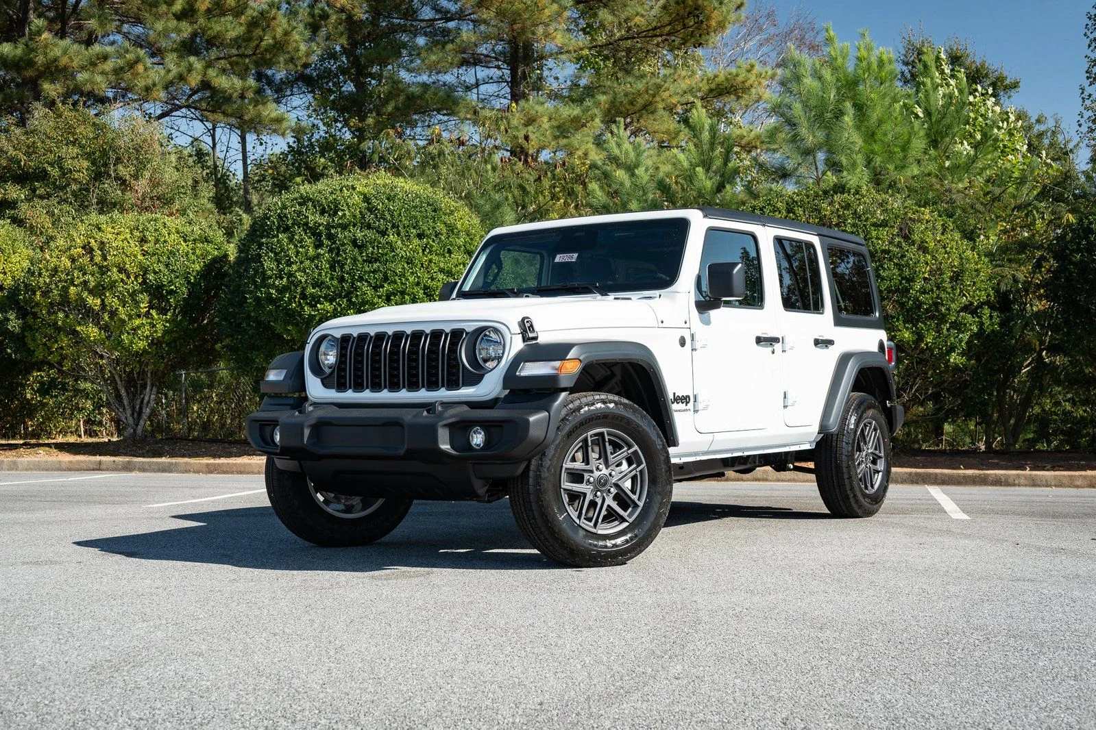 New 2026 White Jeep Sport S image 1