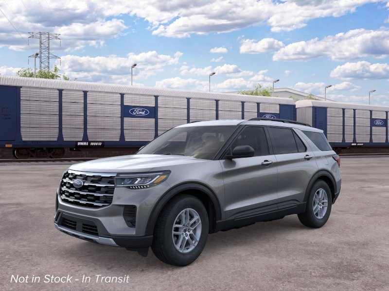 New 2026 Carbonized Gray Metallic Ford Active image 1