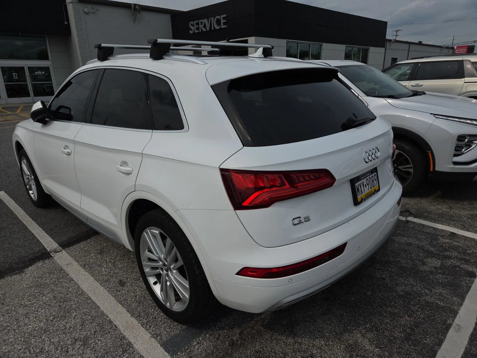 Used 2020 White Audi 45 Premium Plus image 5