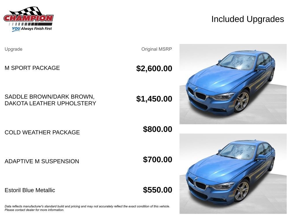 Used 2016 Blue BMW 340i xDrive image 4