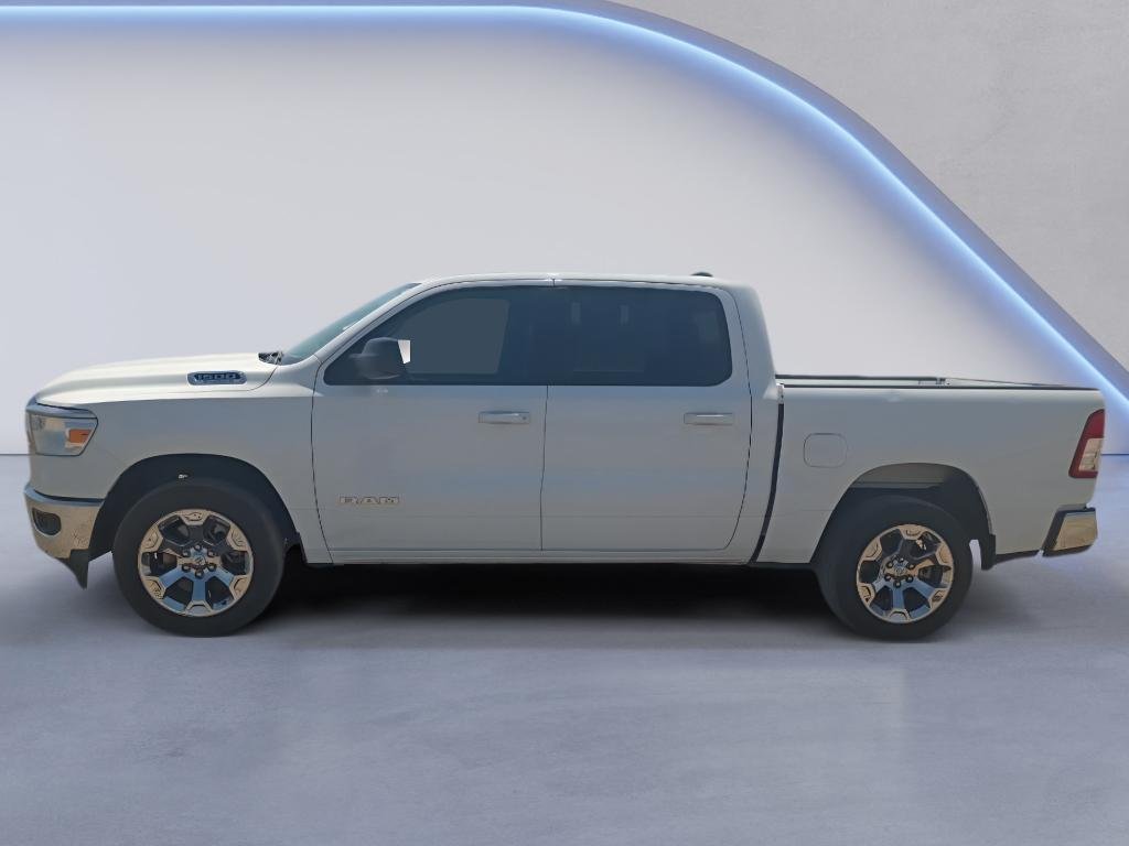 Used 2022 Bright White Clearcoat Ram Big Horn image 2