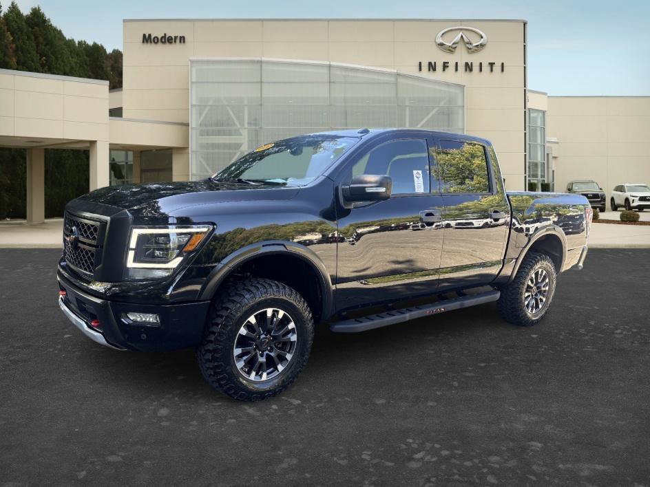 Used 2020 Super Black Nissan PRO-4X image 1