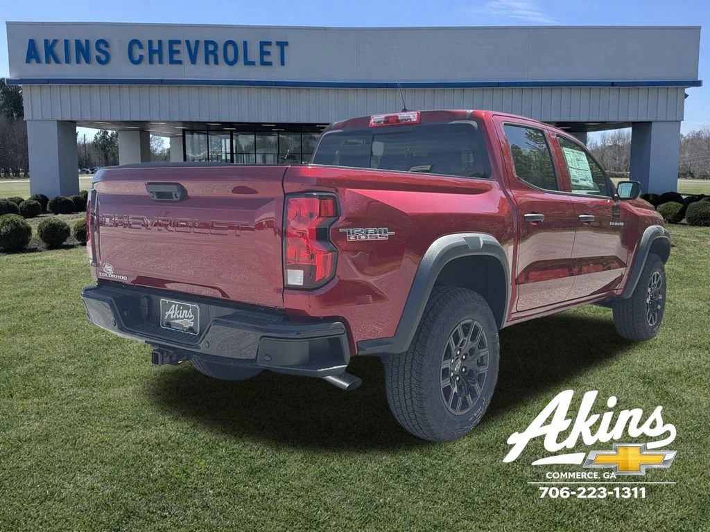 New 2026 Radiant Red Tintcoat Chevrolet Trail Boss image 5
