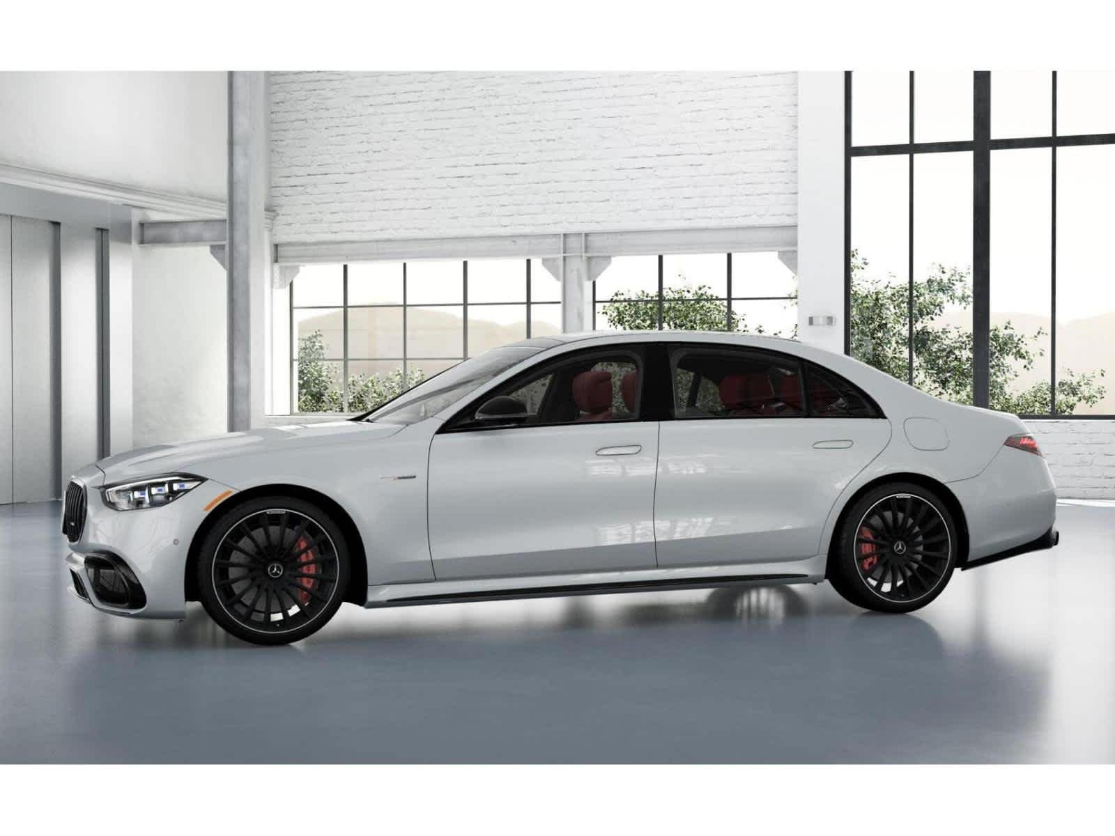 New 2026 MANUFAKTUR Moonlight White Metallic Mercedes-Benz AMG® S 63 E image 35
