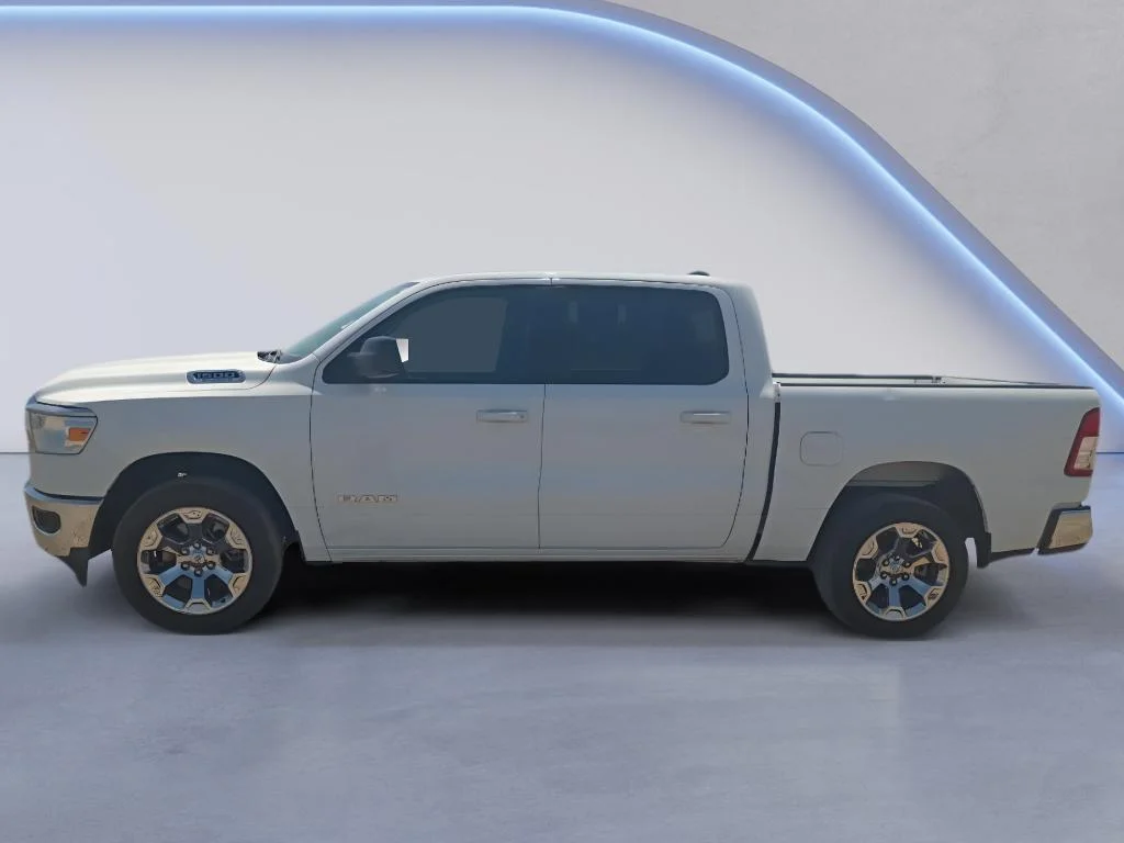 Used 2022 Bright White Clearcoat Ram Big Horn image 2