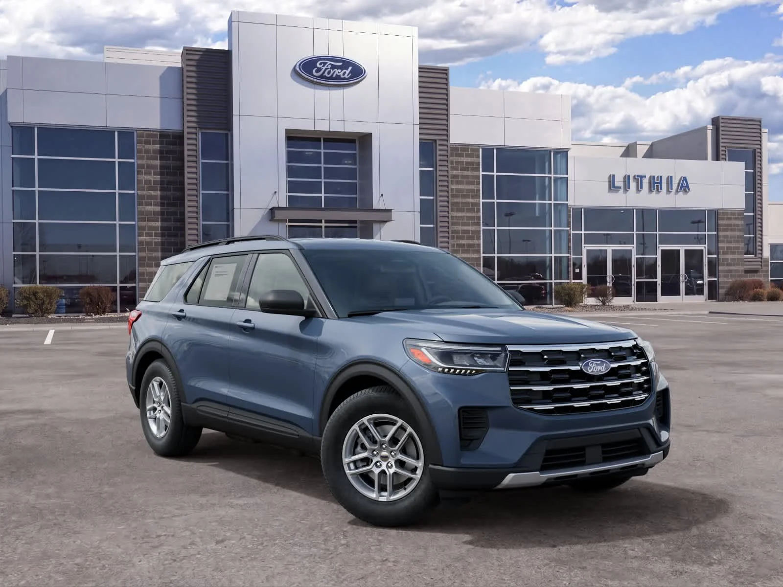 New 2027 Vapor Blue Metallic Ford Active image 4