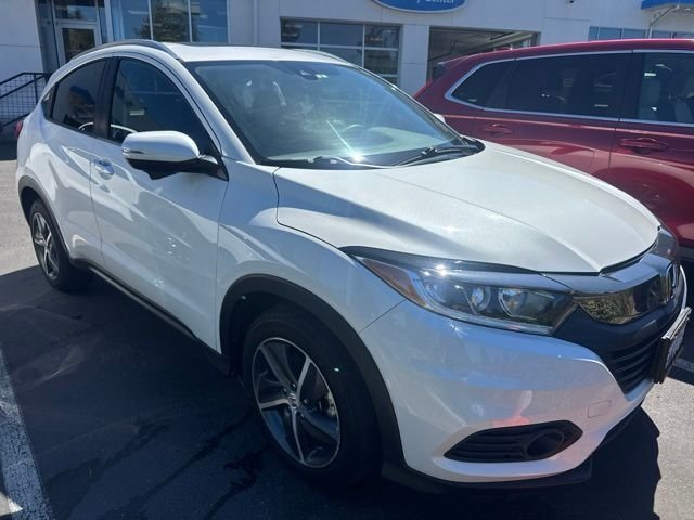 Used 2021 Platinum White Pearl Honda EX image 2